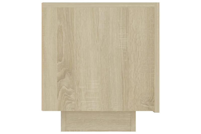 sengeskab 100x35x40 cm spånplade sonoma-eg - Brun - Sengebord