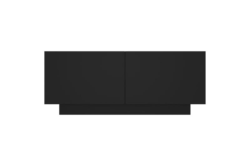 sengeskab 100x35x40 cm spånplade sort - Sort - Møbler - Borde - Aflastningsbord - Sengebord