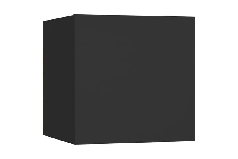 sengeskab 30,5x30x30 cm spånplade sort - Sort - Møbler - Borde - Aflastningsbord - Sengebord