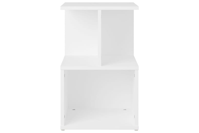 sengeskab 35x35x55 cm spånplade hvid - Hvid - Sengebord