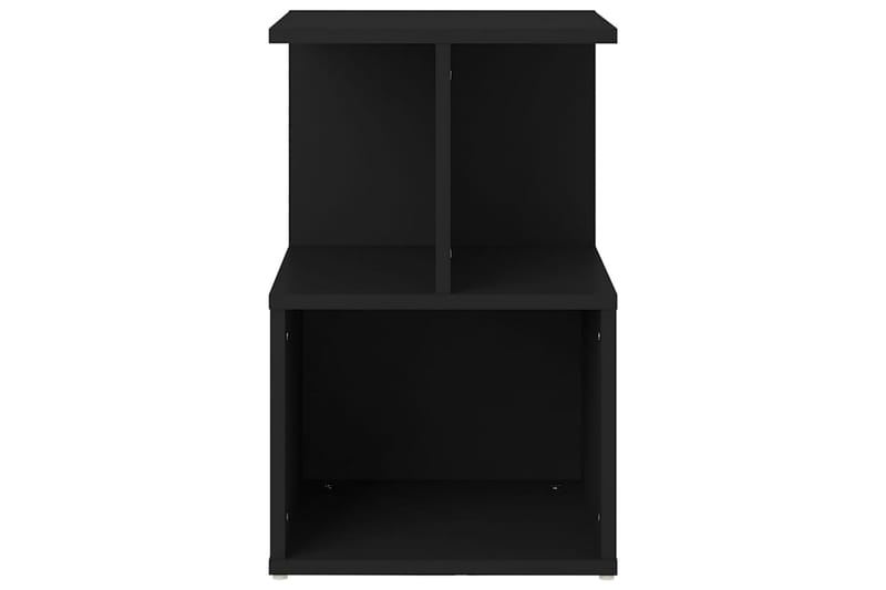 sengeskab 35x35x55 cm spånplade sort - Sort - Møbler - Borde - Aflastningsbord - Sengebord