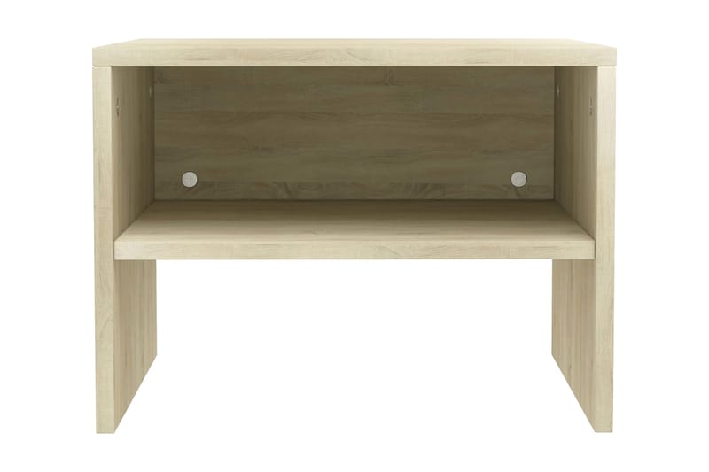 Sengeskab 40 X 30 X 30 Cm Spånplade Sonoma-Egetræsfarve - Brun - Møbler - Borde - Aflastningsbord - Sengebord