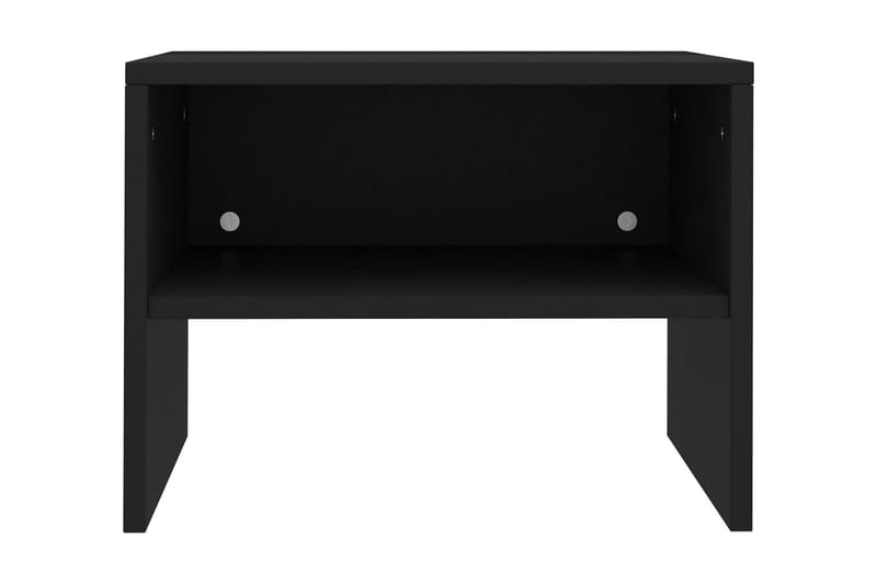 Sengeskab 40 X 30 X 30 Cm Spånplade Sort - Sort - Møbler - Borde - Aflastningsbord - Sengebord