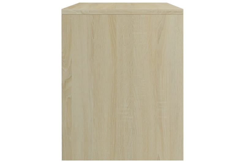 Sengeskab 40 X 30 X 40 Cm Spånplade Sonoma-Egetræsfarve - Brun - Møbler - Borde - Aflastningsbord - Sengebord