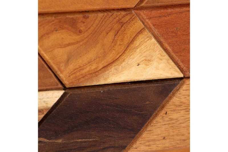 Sengeskab 40 X 30 X 50 Cm Massivt Genanvendt Træ - Brun - Møbler - Borde - Aflastningsbord - Sengebord