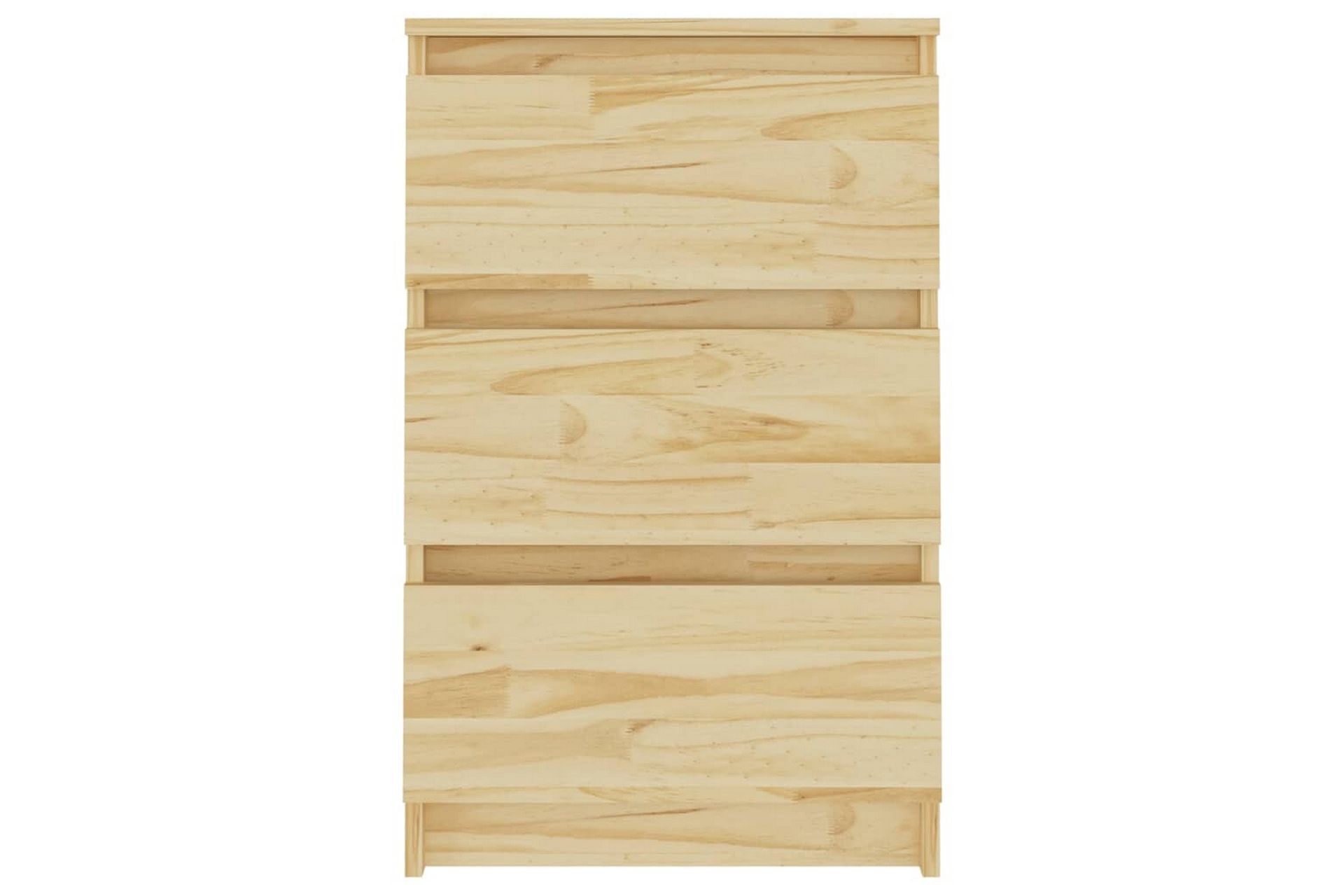 sengeskab 40x29,5x64 cm massivt fyrretræ - Brun - Møbler - Borde - Aflastningsbord - Sengebord