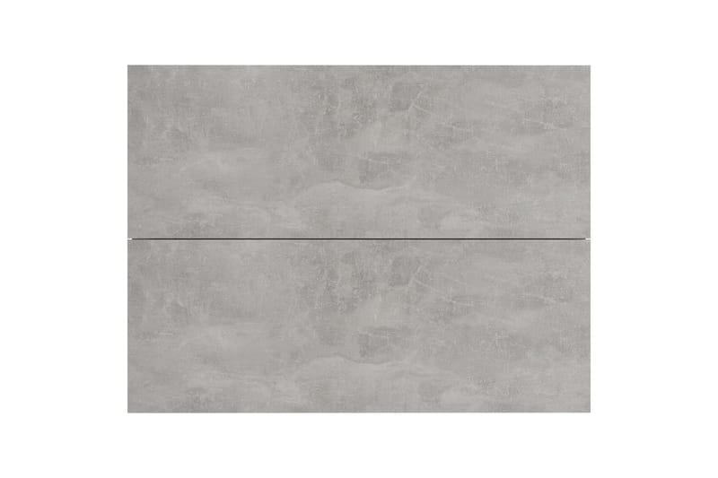 Sengeskab 40x30x30 cm Spånplade Betongrå - Grå - Møbler - Borde - Aflastningsbord - Sengebord
