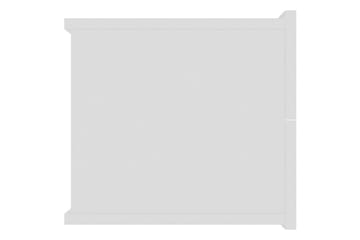 Sengeskab 40x30x30 cm Spånplade Hvid - Hvid - Møbler - Borde - Aflastningsbord - Sengebord