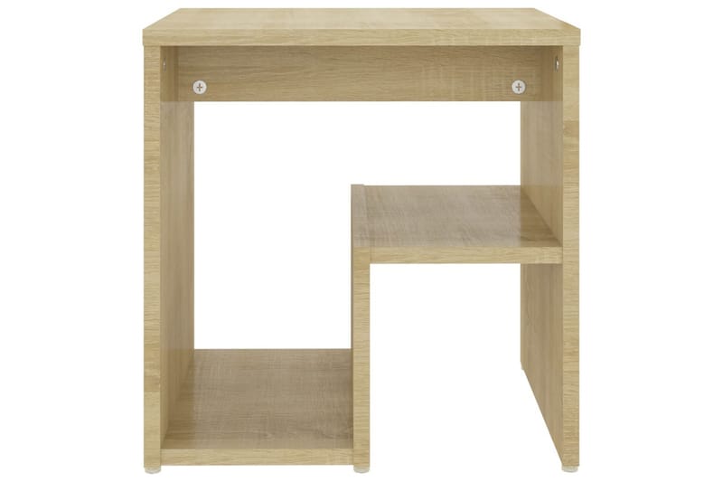 sengeskab 40x30x40 cm spånplade sonoma-eg - Brun - Møbler - Borde - Aflastningsbord - Sengebord