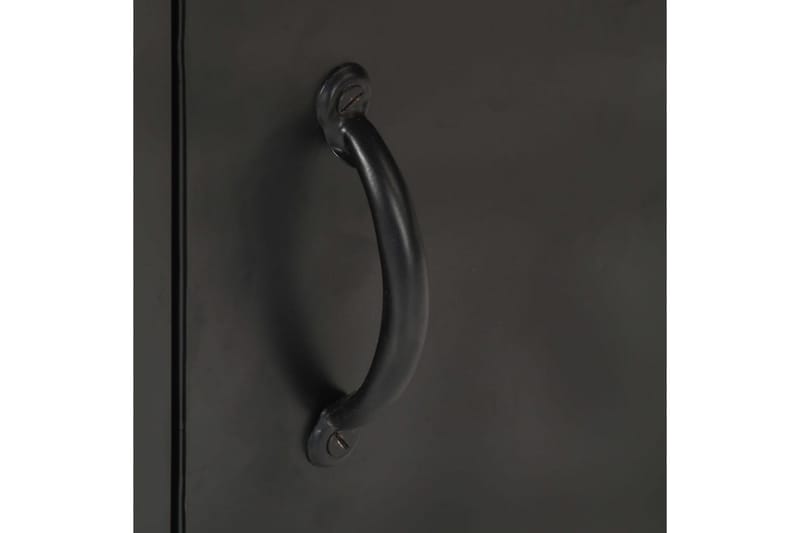 Sengeskab 40X30X52 cm Ru Mangotræ - Sort - Møbler - Borde - Aflastningsbord - Sengebord