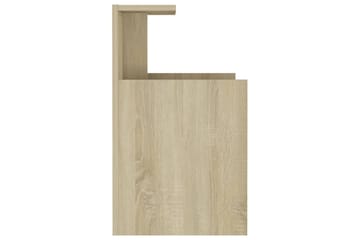 sengeskab 40x35x60 cm spånplade sonoma-eg - Brun - Møbler - Borde - Aflastningsbord - Sengebord