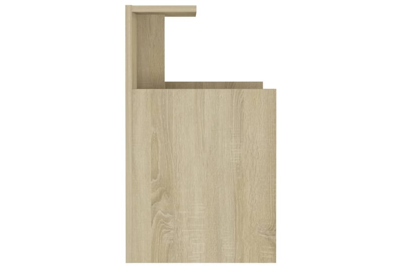 sengeskab 40x35x60 cm spånplade sonoma-eg - Brun - Sengebord