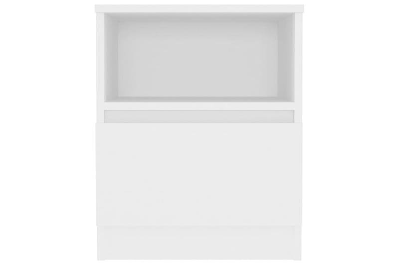 sengeskab 40x40x50 cm spånplade hvid - Hvid - Møbler - Borde - Aflastningsbord - Sengebord