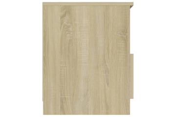 sengeskab 40x40x50 cm spånplade sonoma-eg - Brun - Møbler - Borde - Aflastningsbord - Sengebord