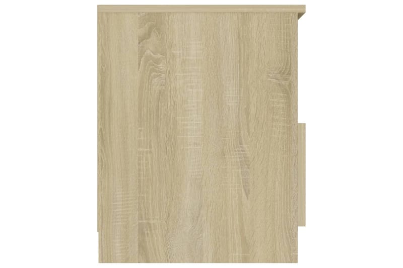 sengeskab 40x40x50 cm spånplade sonoma-eg - Brun - Møbler - Borde - Aflastningsbord - Sengebord