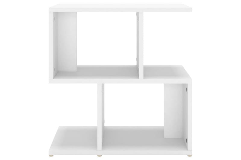 sengeskab 50x30x51,5 cm spånplade hvid - Hvid - Sengebord