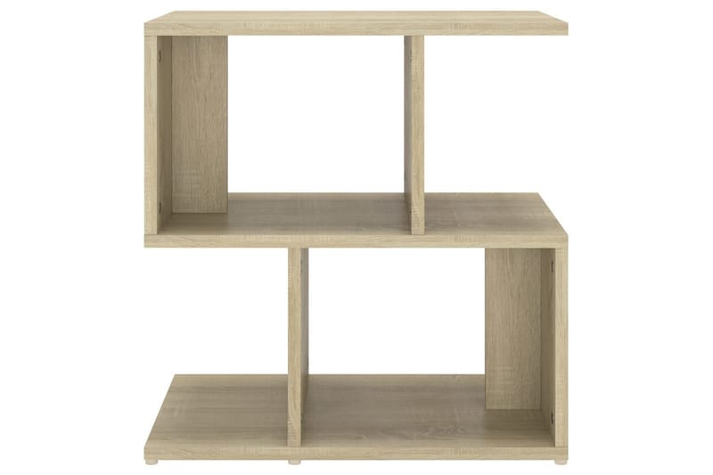 sengeskab 50x30x51,5 cm spånplade sonoma-eg - Brun - Sengebord