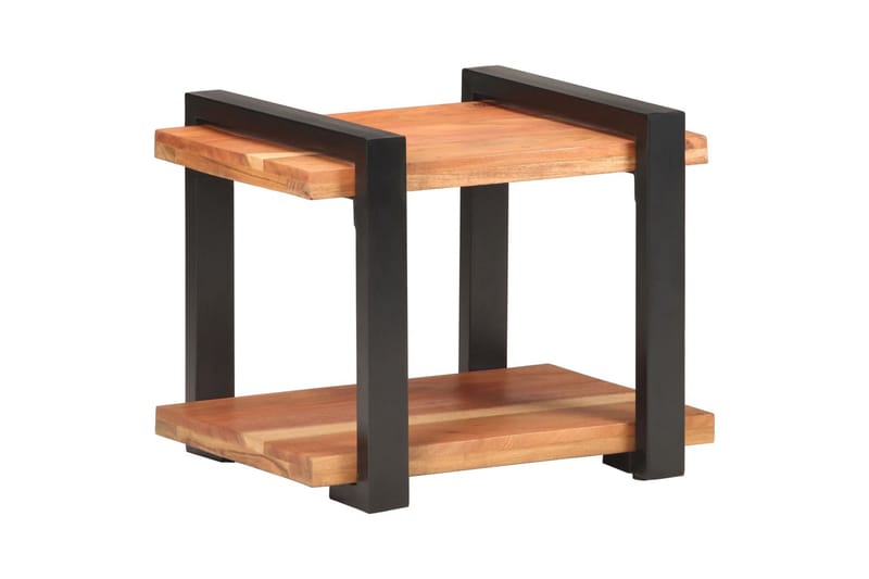 Sengeskab 50x40x40 cm massivt akacietræ - Brun - Møbler - Borde - Aflastningsbord - Sengebord
