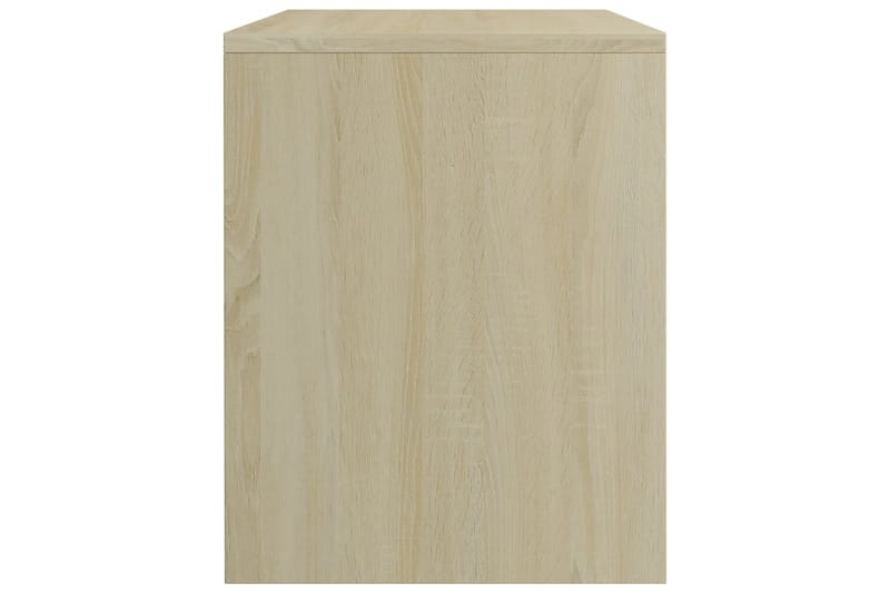 Sengeskabe 2 Stk. 40 X 30 X 40 Cm Spånplade Sonoma-Egesfarve - Brun - Møbler - Borde - Aflastningsbord - Sengebord
