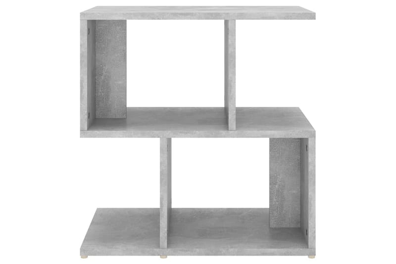 sengeskabe 2 stk. 50x30x51,5 cm spånplade betongrå - Grå - Møbler - Borde - Aflastningsbord - Sengebord