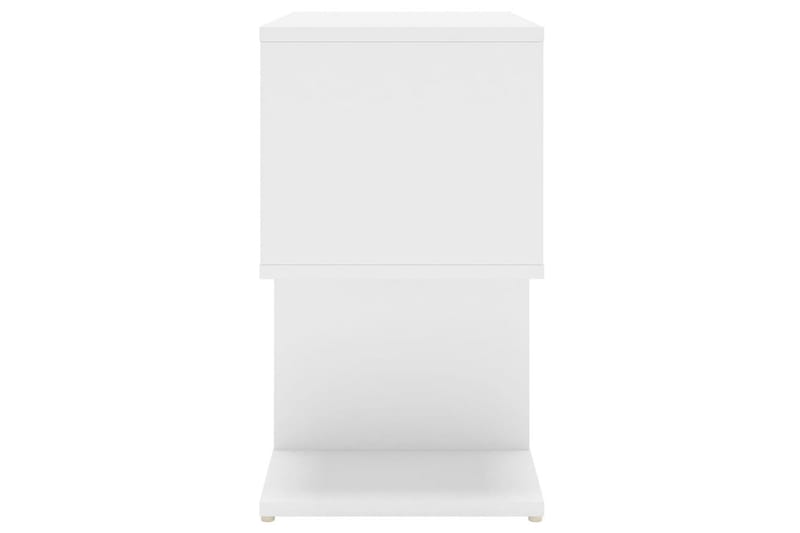 sengeskabe 2 stk. 50x30x51,5 cm spånplade hvid - Hvid - Møbler - Borde - Aflastningsbord - Sengebord