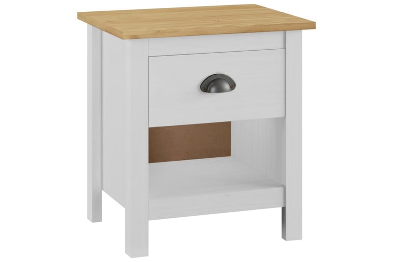 Sengeskabe 2 Stk. Hill Range 46X35X49,5 cm Massivt Fyrretræ - Møbler - Borde - Aflastningsbord - Sengebord