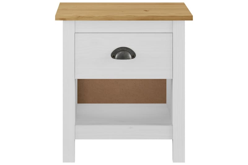 Sengeskabe 2 Stk. Hill Range 46X35X49,5 cm Massivt Fyrretræ - Møbler - Borde - Aflastningsbord - Sengebord