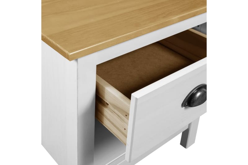 Sengeskabe 2 Stk. Hill Range 46X35X49,5 cm Massivt Fyrretræ - Møbler - Borde - Aflastningsbord - Sengebord