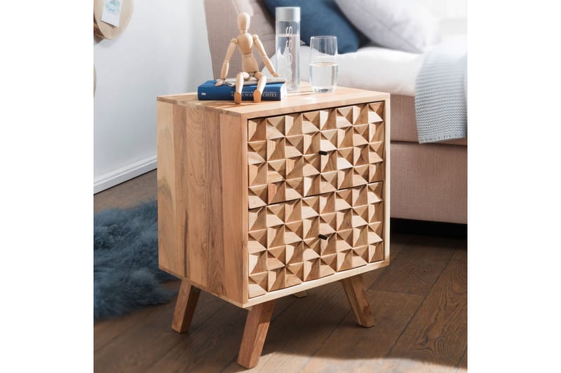Seufert Sengebord 44 cm - Træ / natur - Møbler - Borde - Aflastningsbord - Sengebord