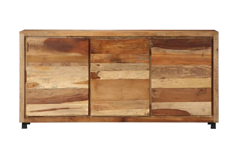 Sideskab 160 X 38 X 79 Cm Massivt Genanvendt Træ - Brun - Møbler - Borde - Aflastningsbord - Sengebord