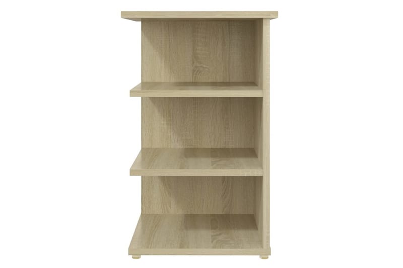 sideskab 35x35x55 cm spånplade sonoma-eg - Brun - Møbler - Borde - Aflastningsbord - Sengebord