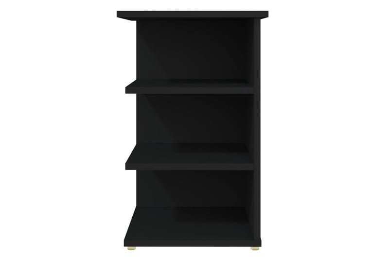sideskab 35x35x55 cm spånplade sort - Sort - Møbler - Borde - Aflastningsbord - Sengebord