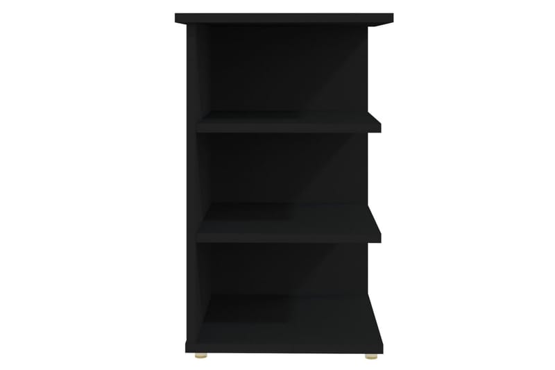 sideskab 35x35x55 cm spånplade sort - Sort - Møbler - Borde - Aflastningsbord - Sengebord