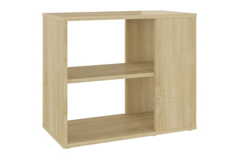 sideskab 60x30x50 cm spånplade sonoma-eg - Brun - Sengebord