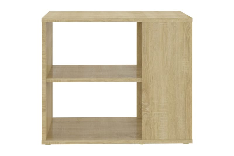 sideskab 60x30x50 cm spånplade sonoma-eg - Brun - Sengebord