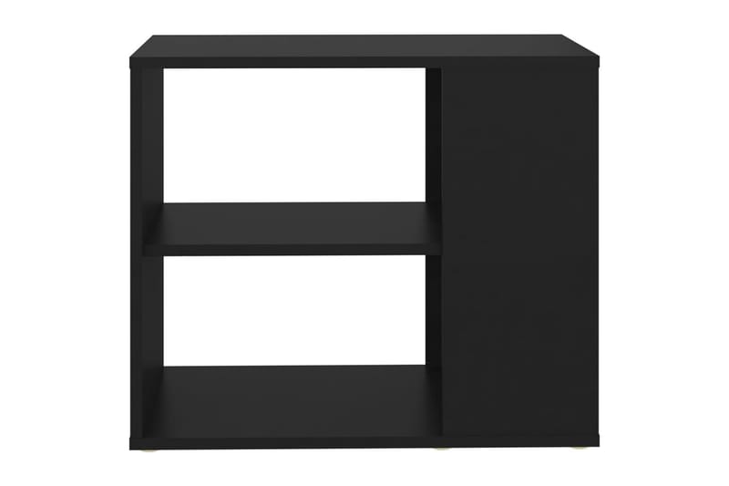 sideskab 60x30x50 cm spånplade sort - Sort - Møbler - Borde - Aflastningsbord - Sengebord