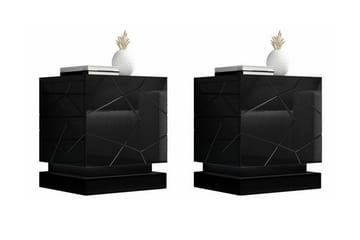 Strontian Sängbord 46 cm Scandinavian Choice Black - Møbler - Borde - Aflastningsbord - Sengebord