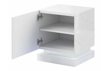 Strontian Sängbord 46 cm Scandinavian Choice Black - Møbler - Borde - Aflastningsbord - Sengebord