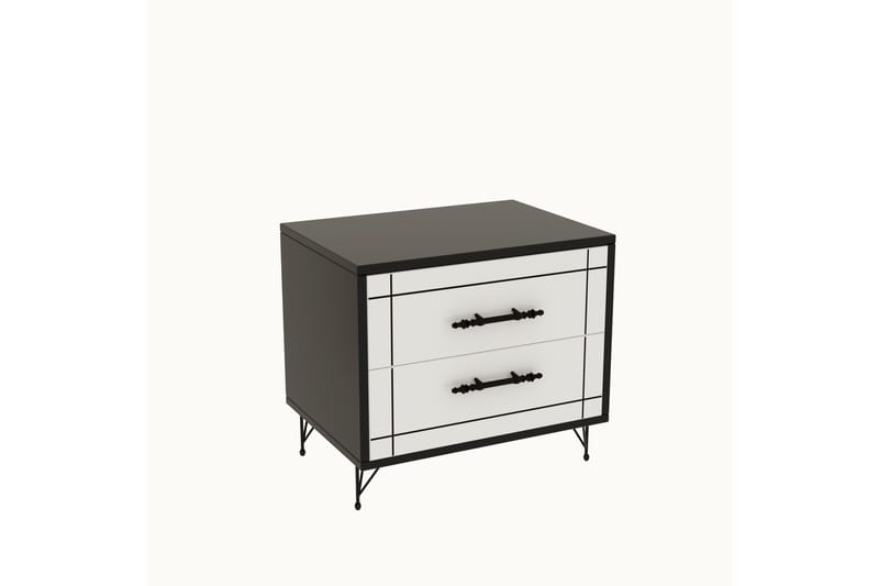 Sumar Sengebord 50 cm - Hvid - Møbler - Borde - Aflastningsbord - Sengebord