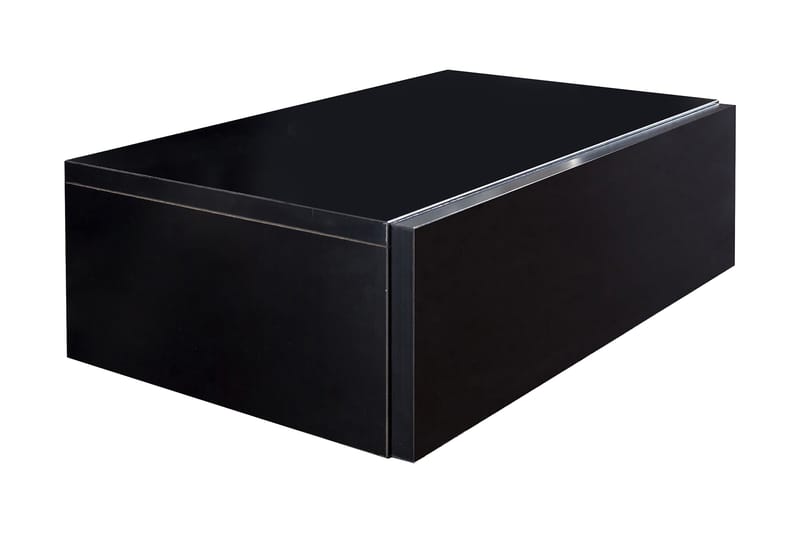 Vanbruggen sengebord 46 cm - Sort - Møbler - Borde - Aflastningsbord - Sengebord