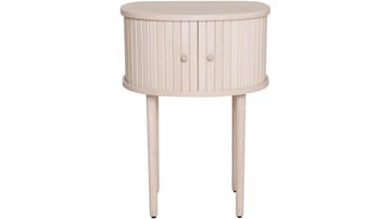 Sengebord Yngvar 68 cm - Hvidpigmenteret eg - Møbler - Borde - Aflastningsbord - Sengebord