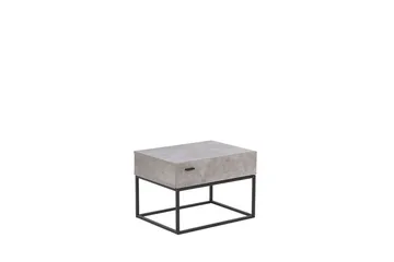 Zygmont Sofabord 55 cm - Grå - Møbler - Borde - Aflastningsbord - Sengebord