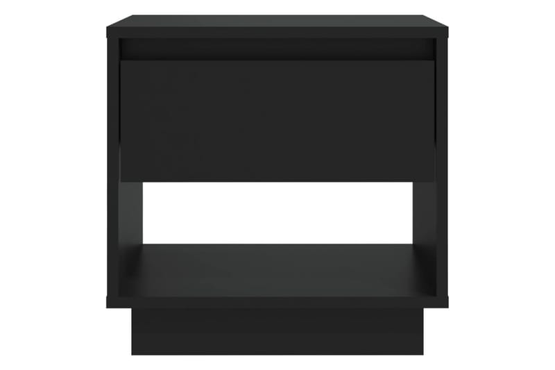 sengeborde 2 stk. 45x34x44 cm spånplade sort - Sort - Møbler - Borde - Aflastningsbord - Sengebord