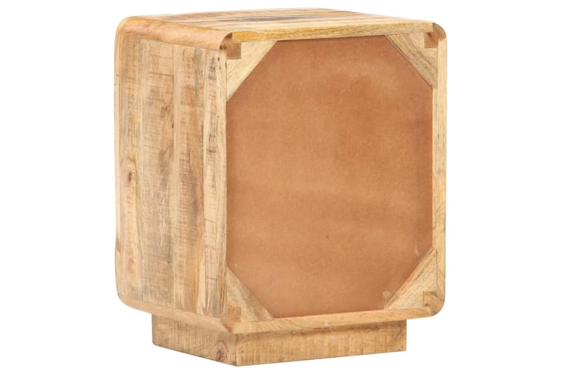 Sengeskab 40x30x50 cm ru mangotræ - Brun - Møbler - Borde - Aflastningsbord - Sengebord