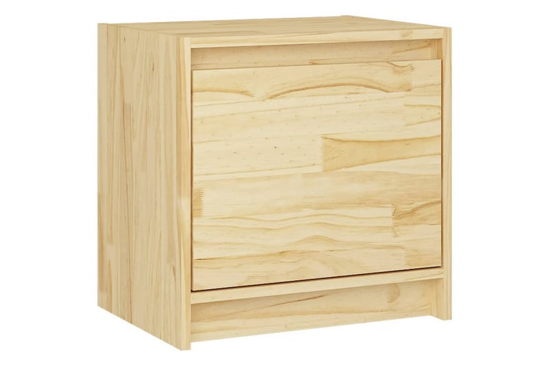 sengeskabe 2 stk. 40x30,5x40 cm massivt fyrretræ - Brun - Sengebord