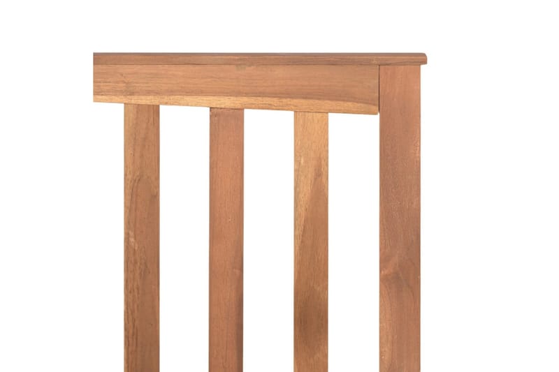 sengestel 160x200 cm massivt teaktræ - Brun - Møbler - Borde - Aflastningsbord - Sengebord