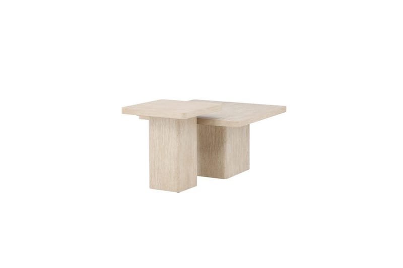 Set table Beige - Møbler - Borde - Aflastningsbord - Indskudsborde