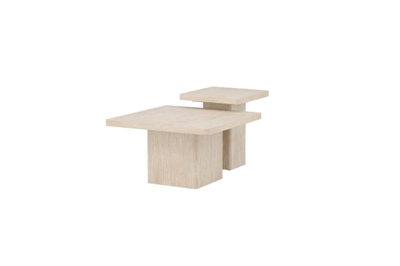 Set table Beige - Møbler - Borde - Aflastningsbord - Indskudsborde