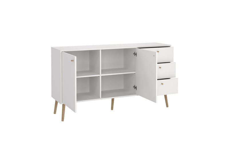 Shinta Konsolbord 147 cm - Hvid - Møbler - Borde - Aflastningsbord - Entrébord