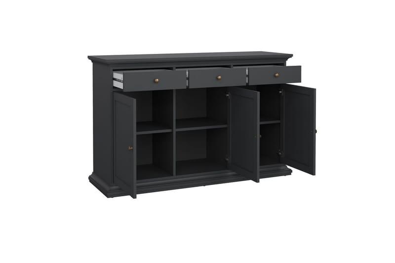 Shoiba Sidebord 144 cm - Mørkegrå - Møbler - Borde - Aflastningsbord - Lampebord